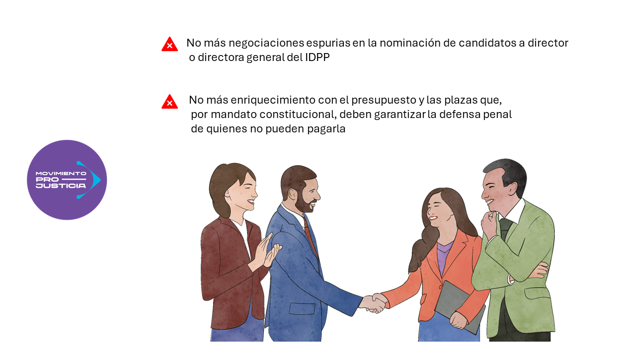 Se acerca el plazo legal para convocar a elegir director o directora general en el IDPP 2024-2029