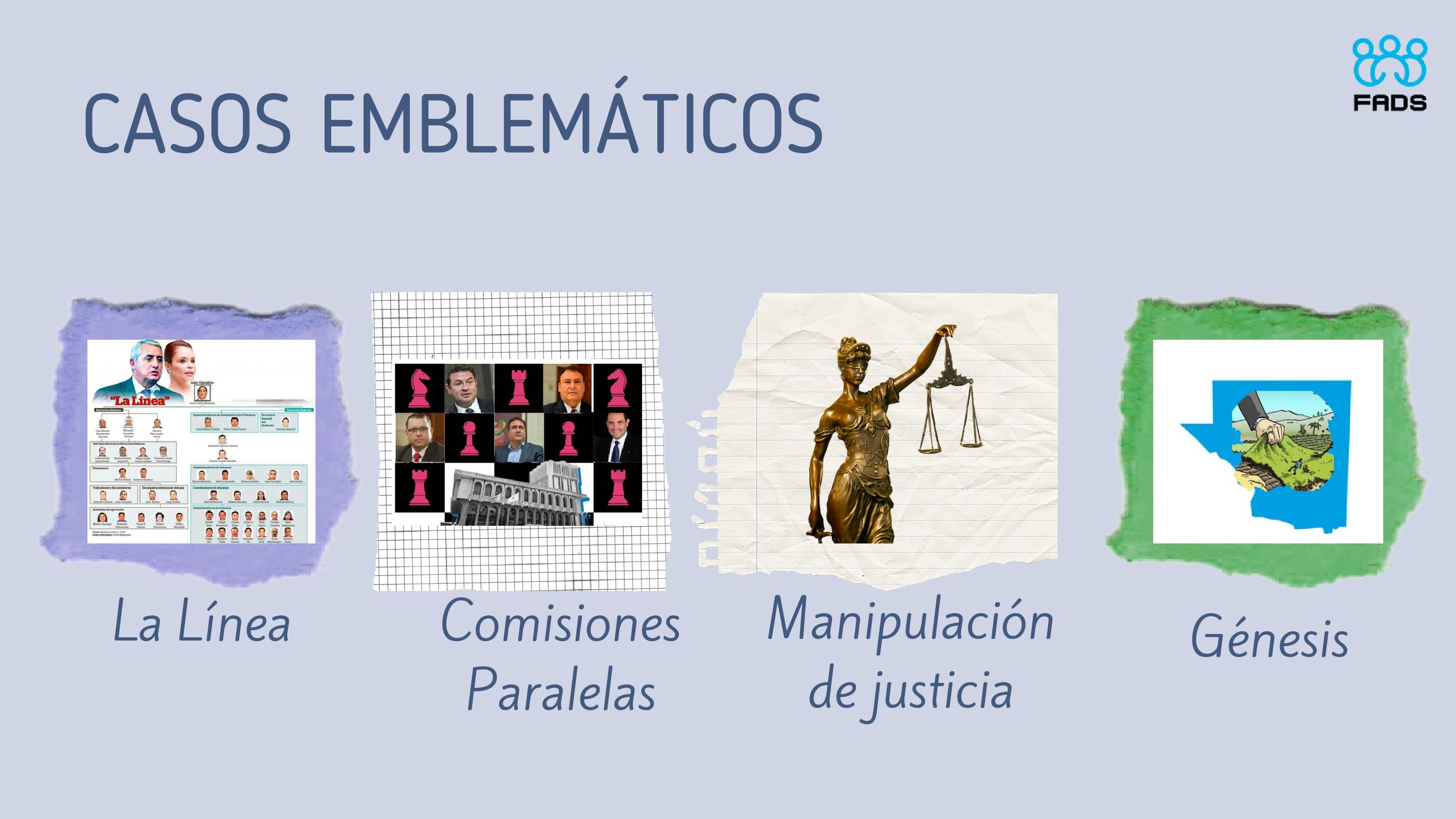 Los eslabones perdidos de los casos emblemáticos de lucha contra la corrupción y la impunidad
